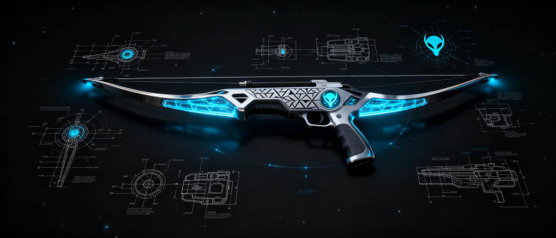 未来科技弓箭图片