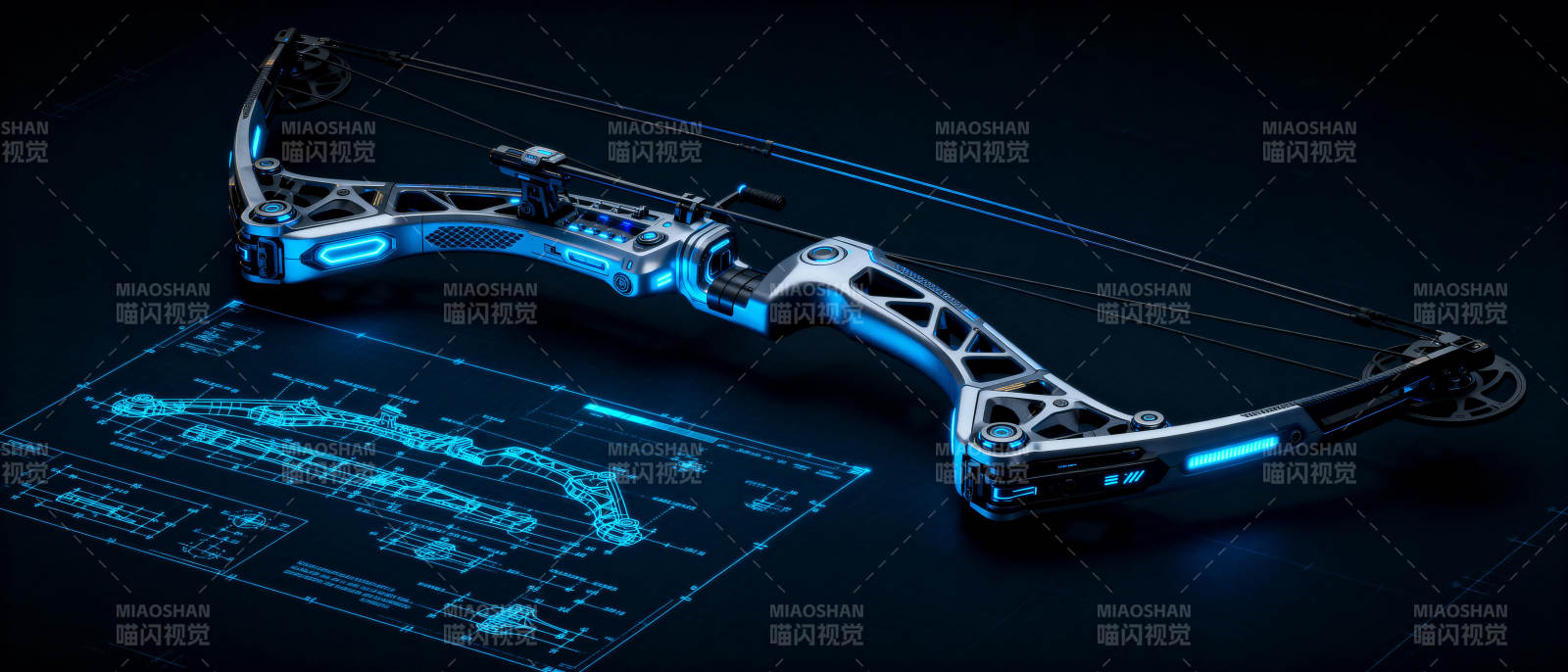 未来科技弓箭图片