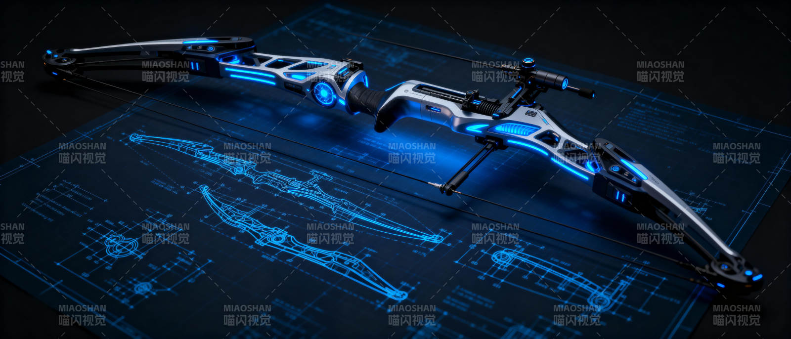 未来科技弓箭设计图片