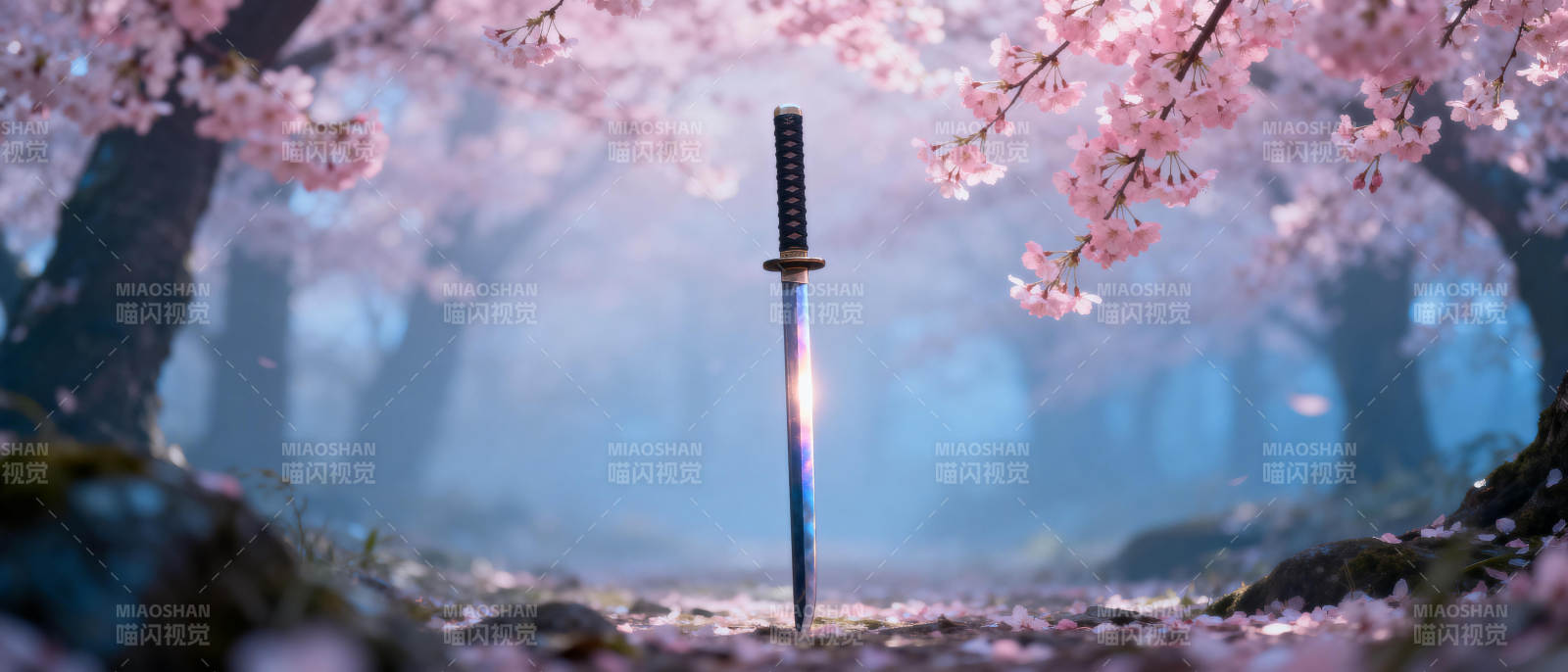 樱花剑影图片