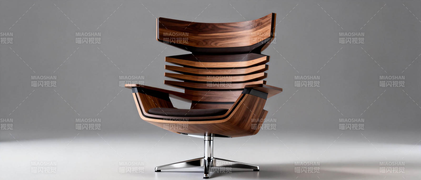 现代木质休闲椅图片