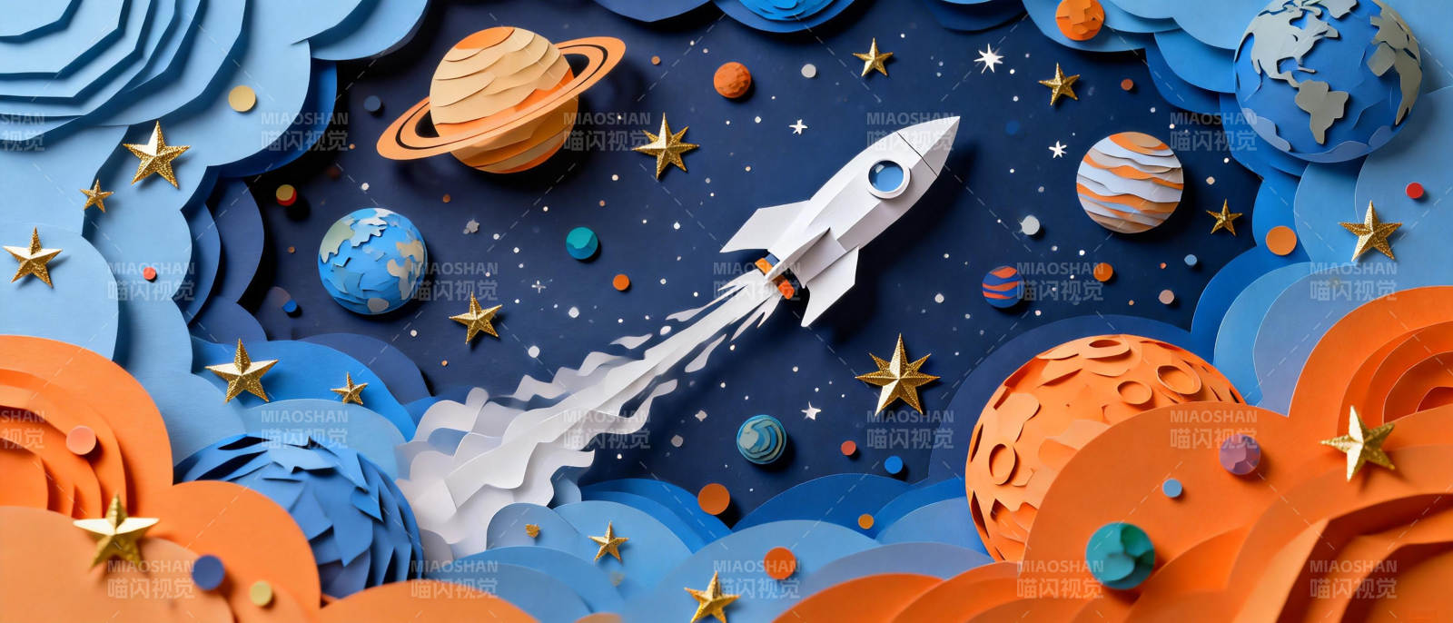 宇宙探险之旅图片