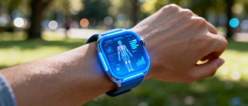 智能手表健康监测图片