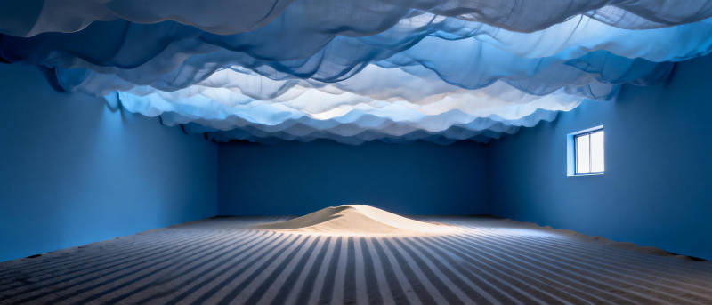 蓝色房间的沙丘梦图片