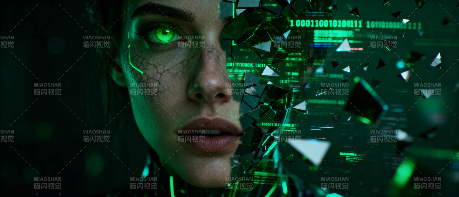 赛博朋克之眼图片