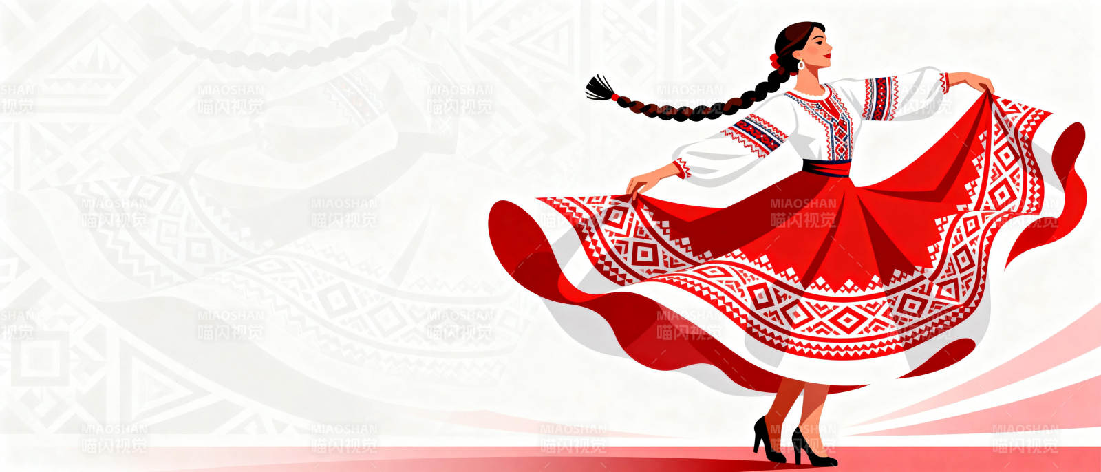 舞动民族风情图片