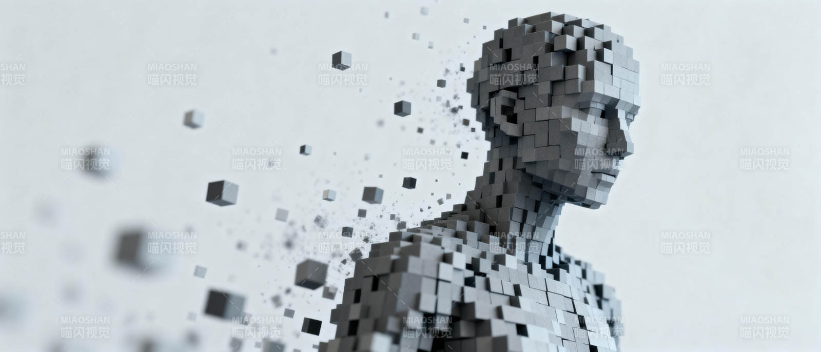 像素人形解构图片