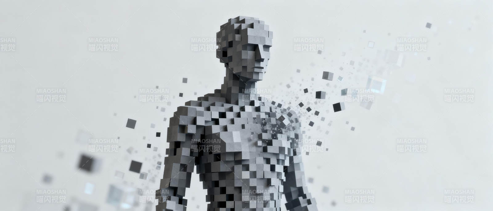 像素人形解构图片