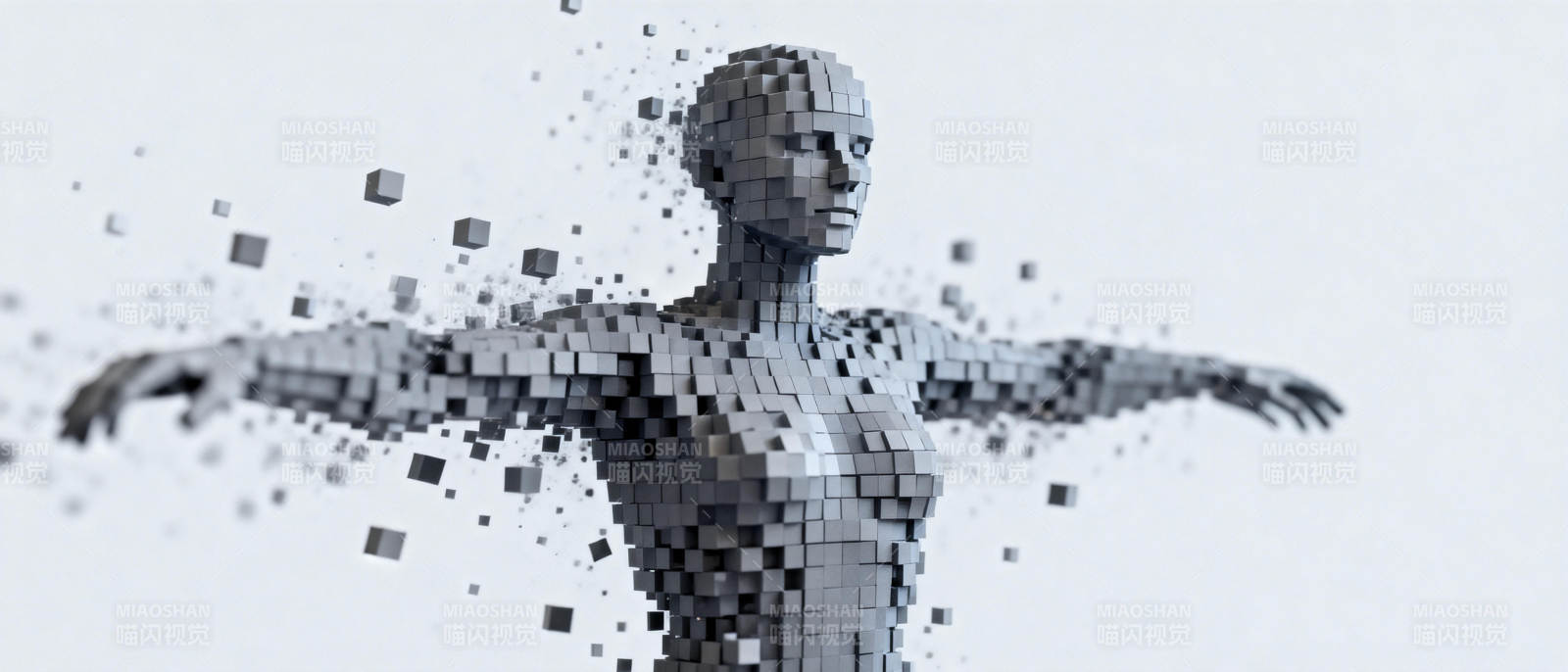 像素人形解构图片