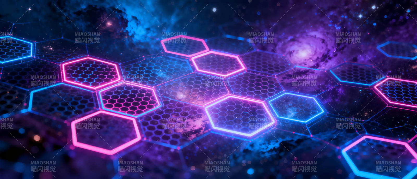 星河六边光网图片