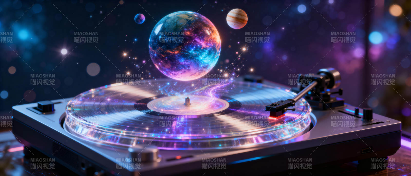 宇宙唱片机图片