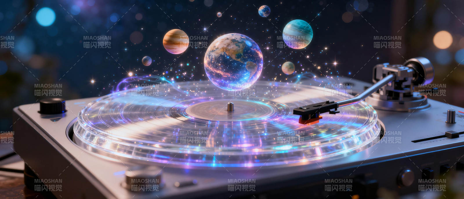 宇宙唱片机图片