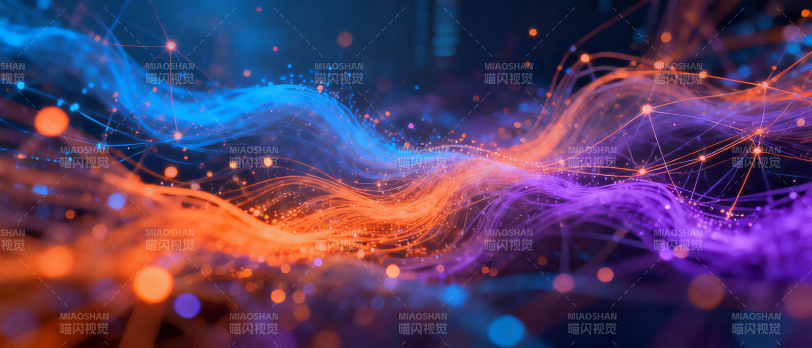 光流交织的梦幻之境图片