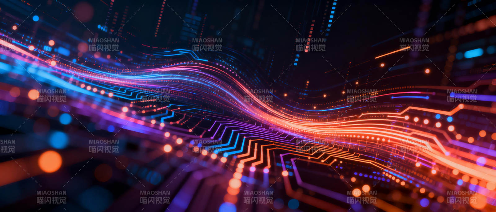 未来科技光流图片