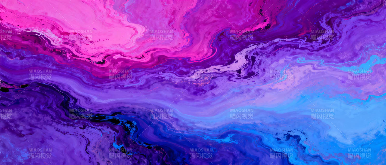 梦幻紫蓝漩涡图片