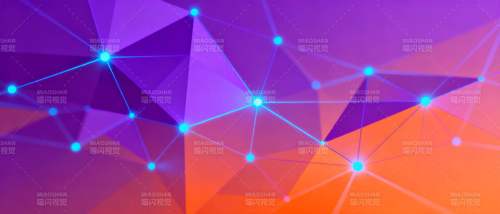 炫彩几何网络图片