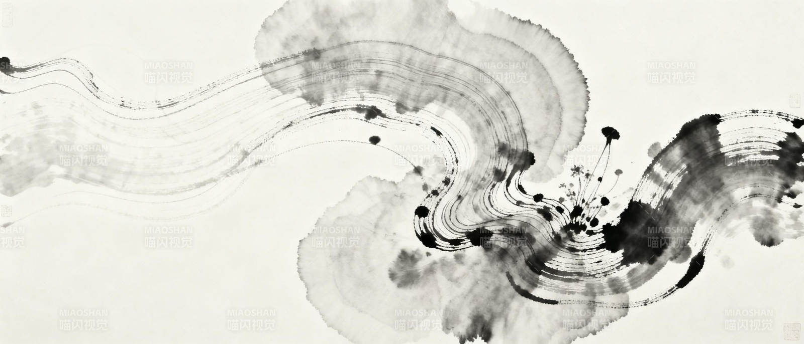 墨舞流韵图片