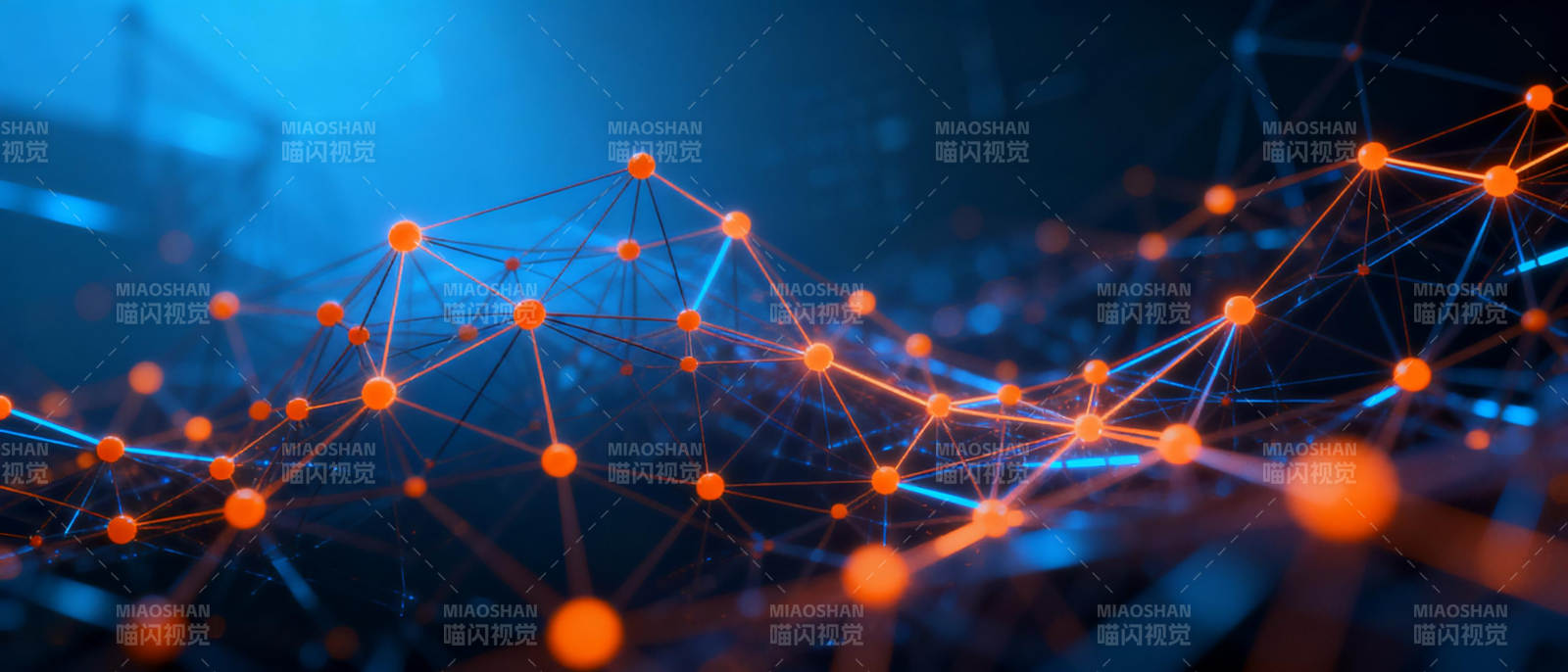 网络连接未来图片