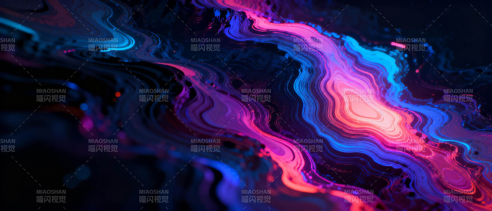 霓虹幻彩流动图片