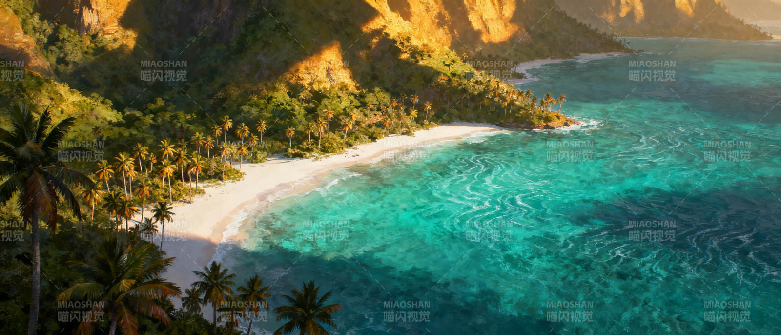 热带海岛风光图片