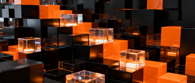 光影立方阵图片