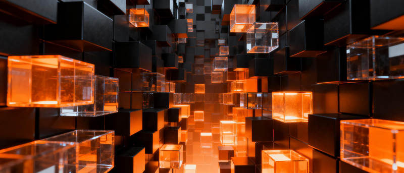 光影立方迷宫图片