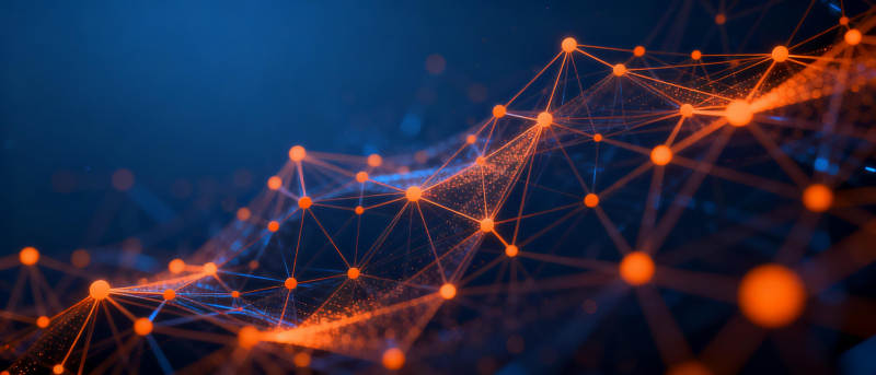 网络连接未来图片