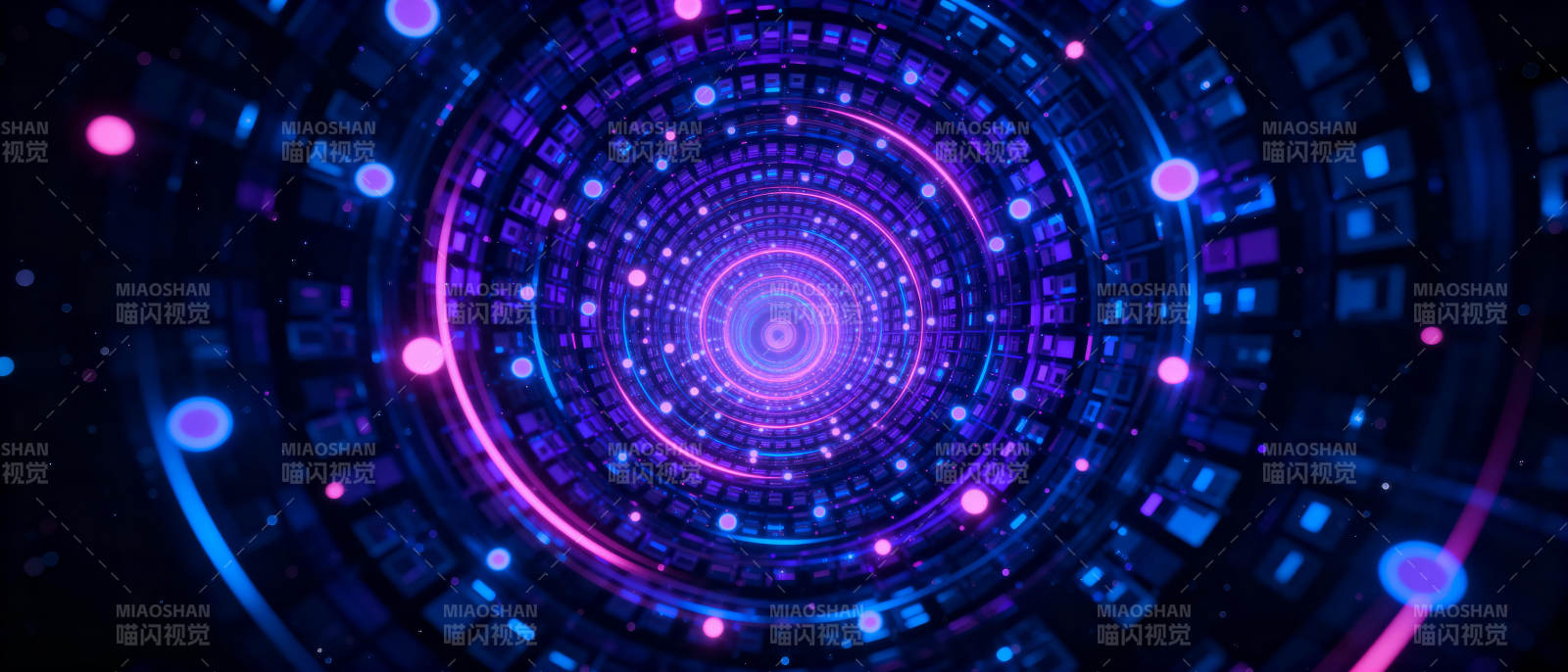 未来科技隧道图片