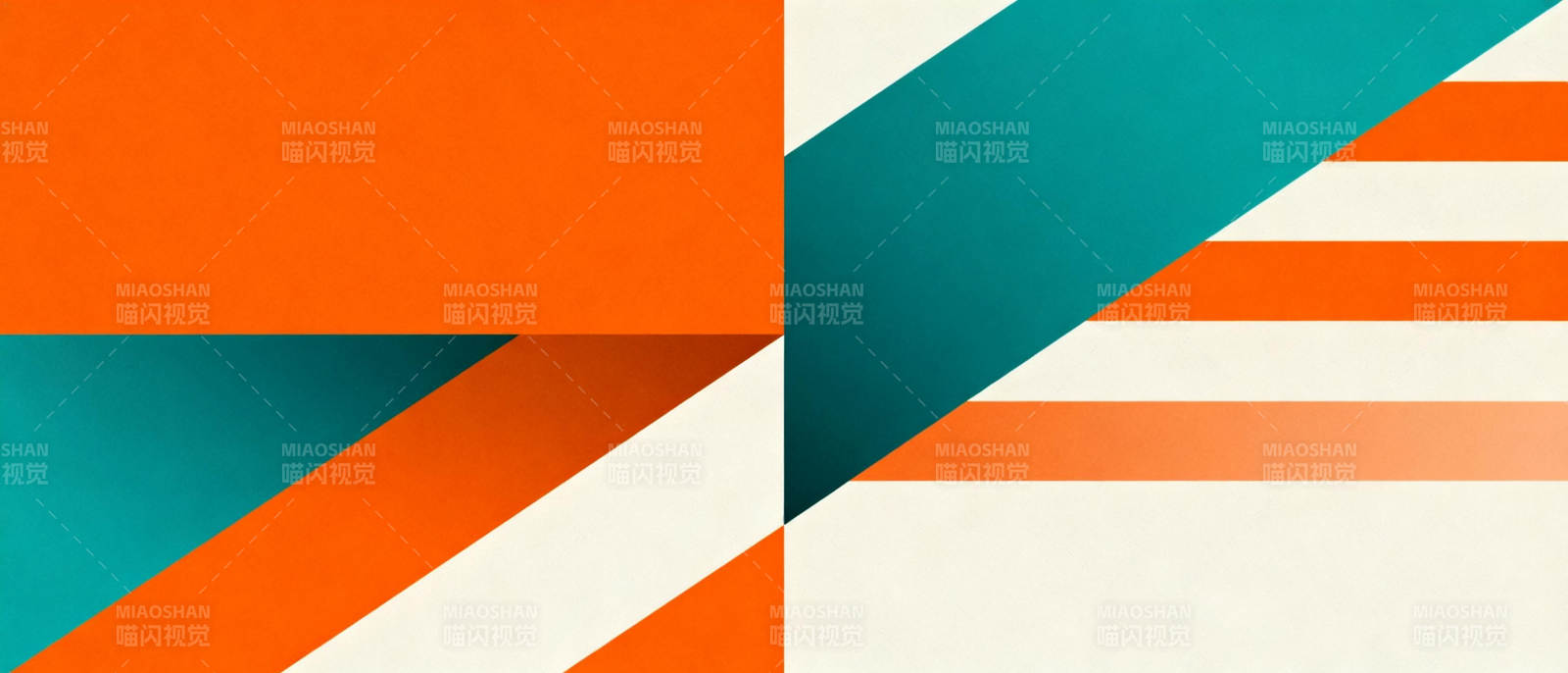 几何色彩拼接图片