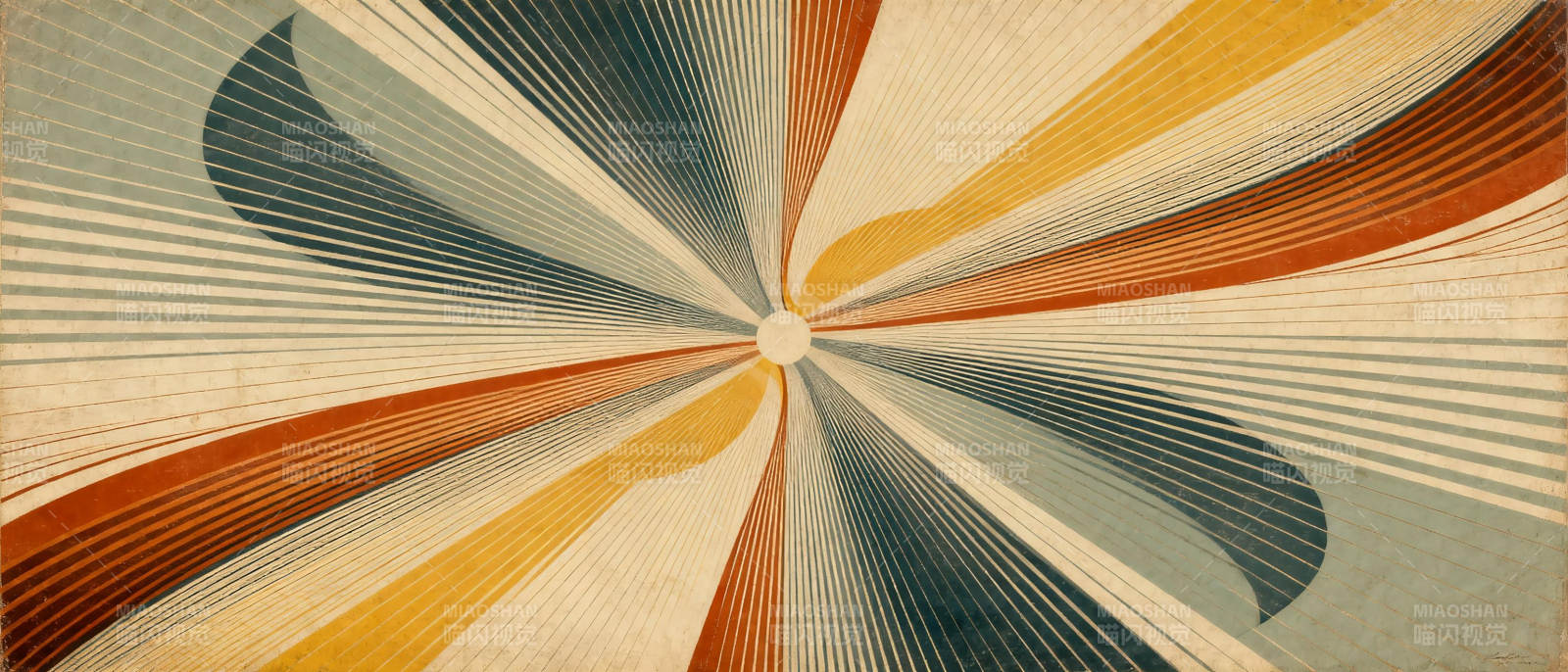 色彩螺旋绽放图片