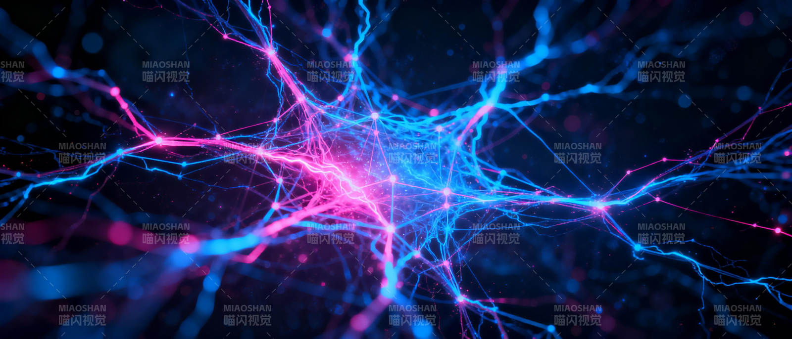 神经网络光效图图片