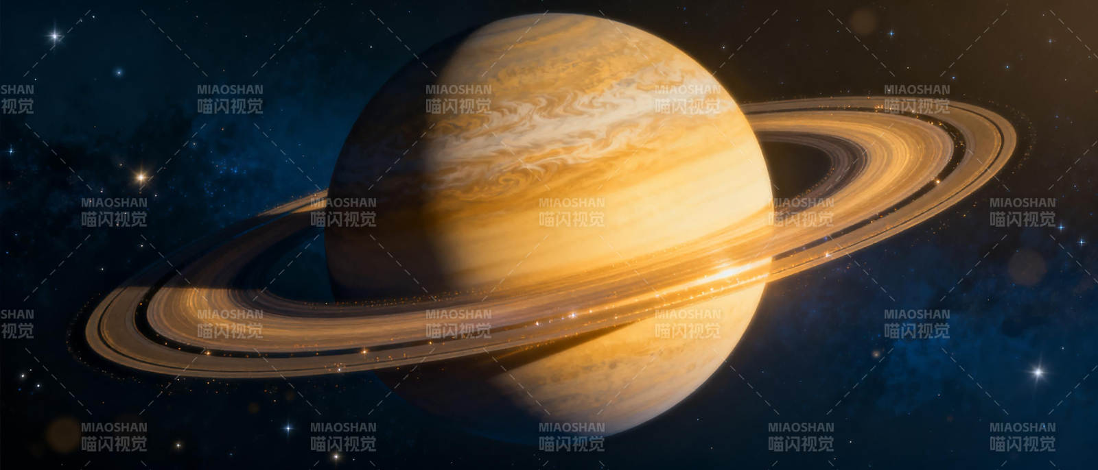 土星环之美图片