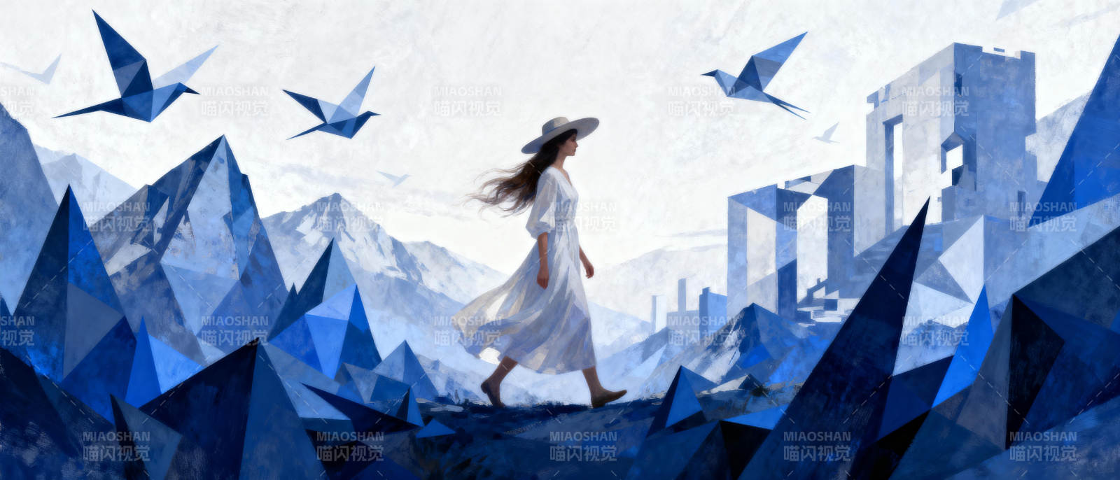 折纸世界行者图片