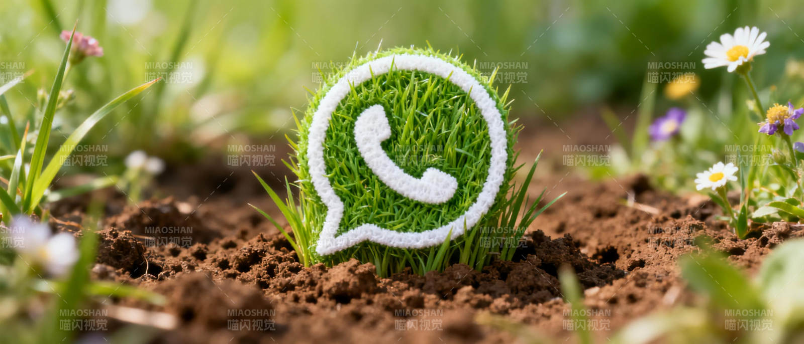 微信草丛图标图片