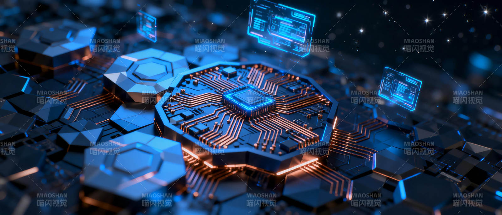 未来芯片科技图片
