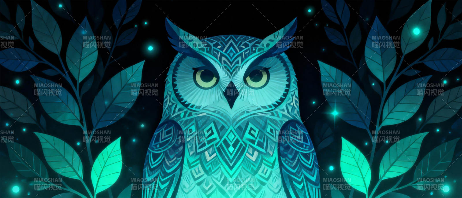 夜之智者 猫头鹰图片