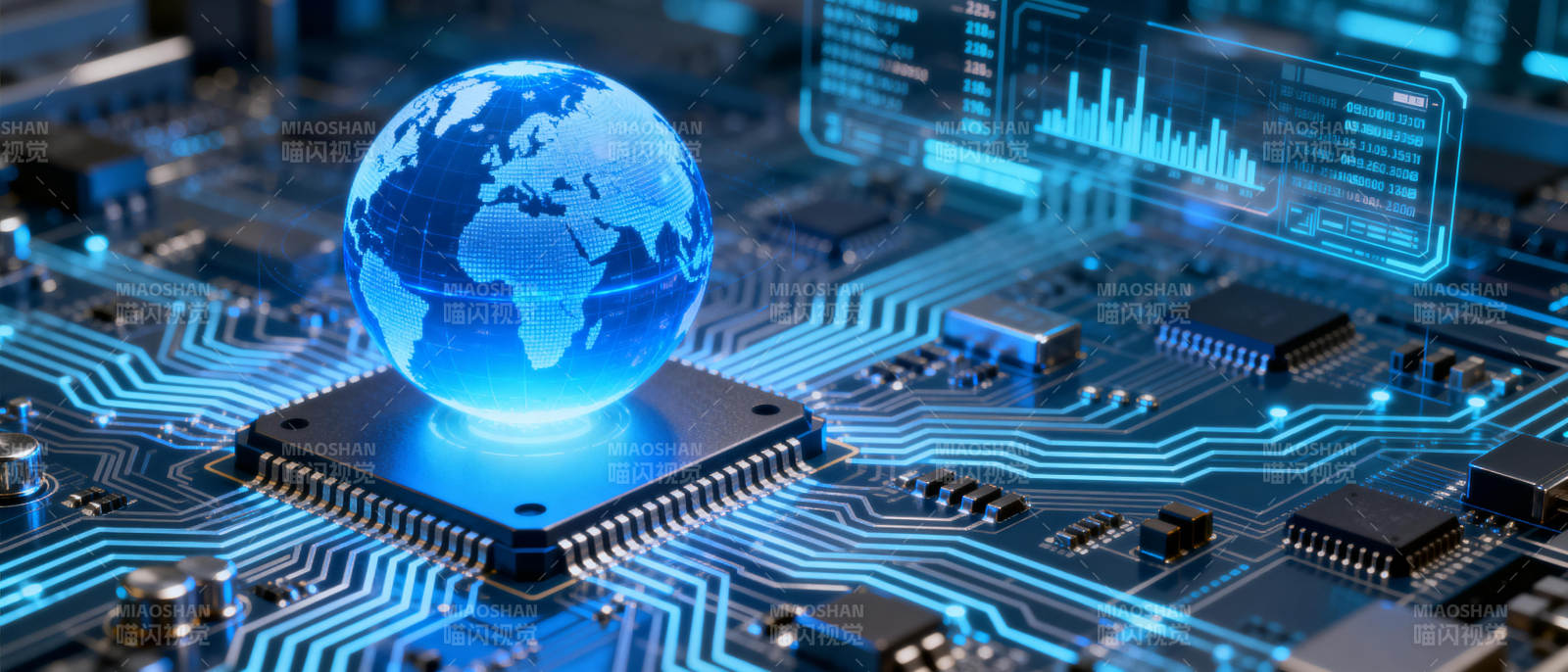 科技赋能全球互联图片