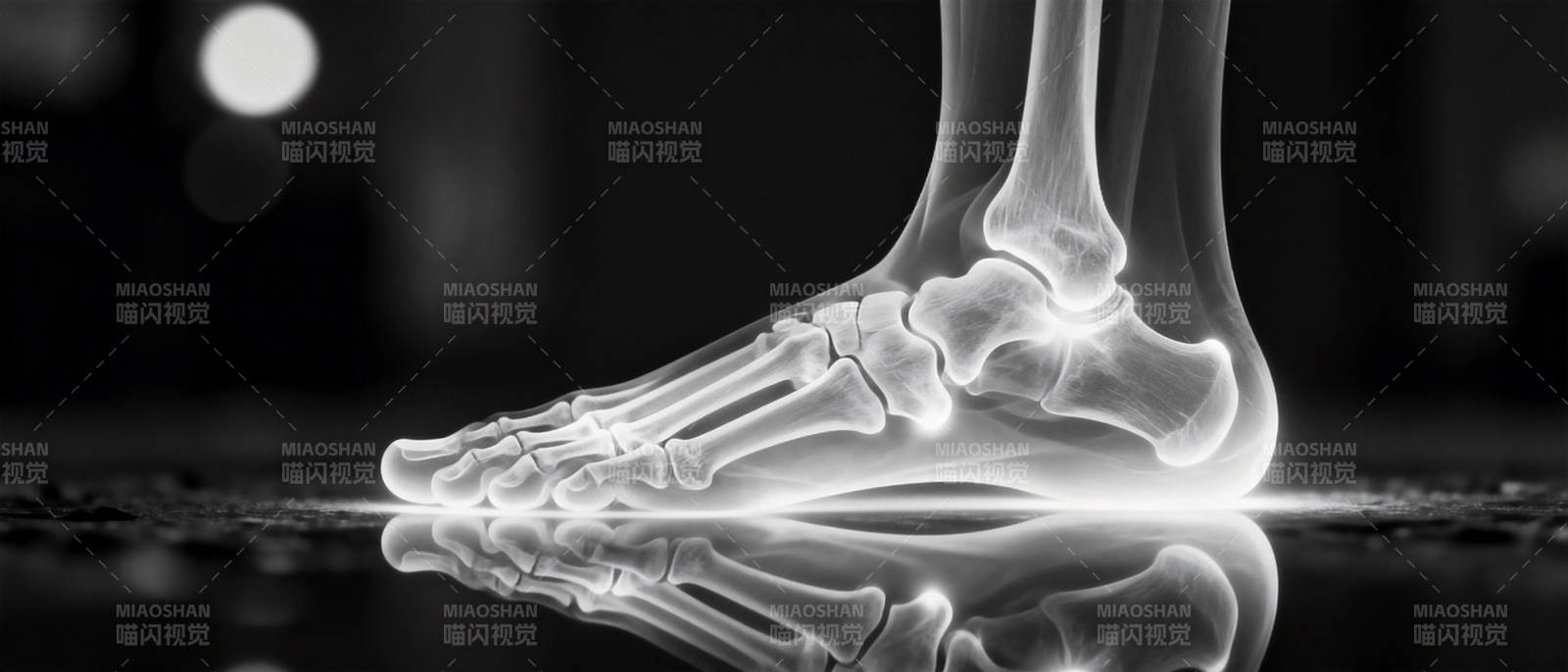 足骨X光影像图片