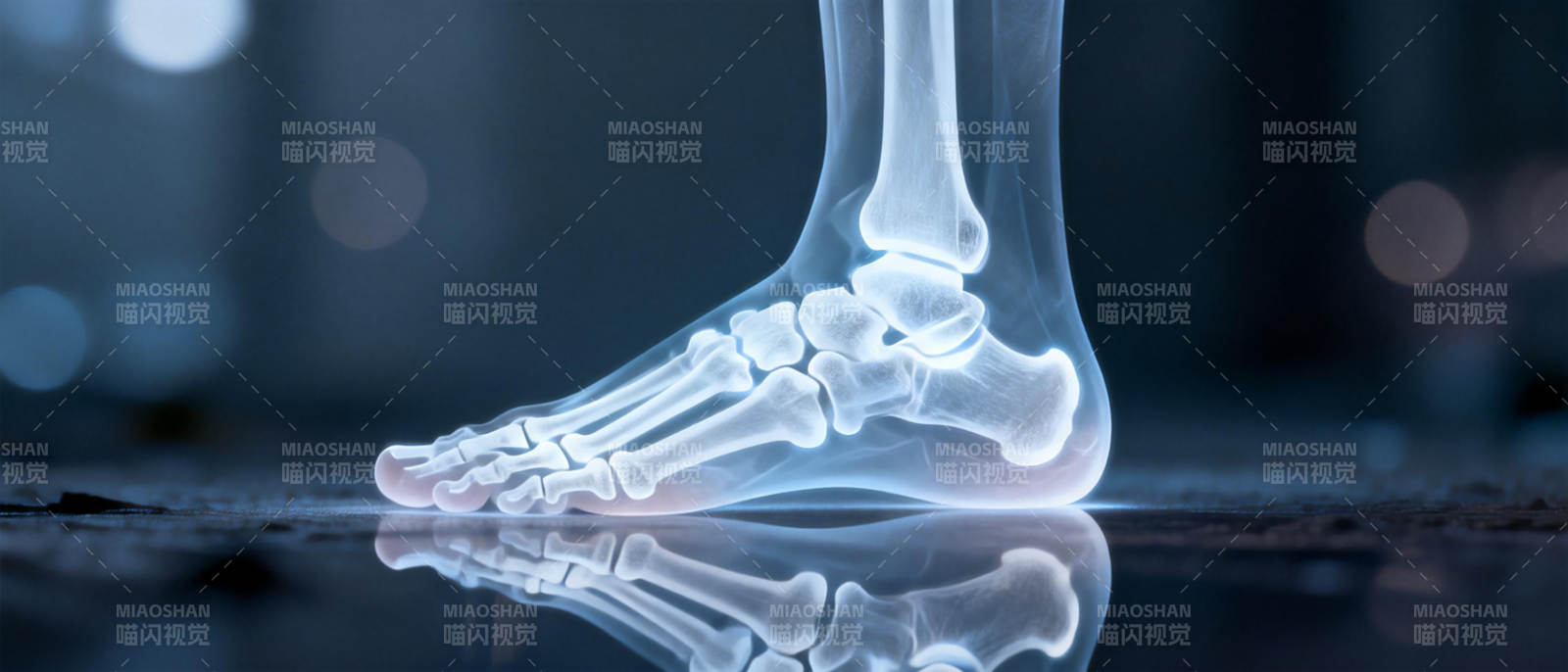 足骨X光透视图图片