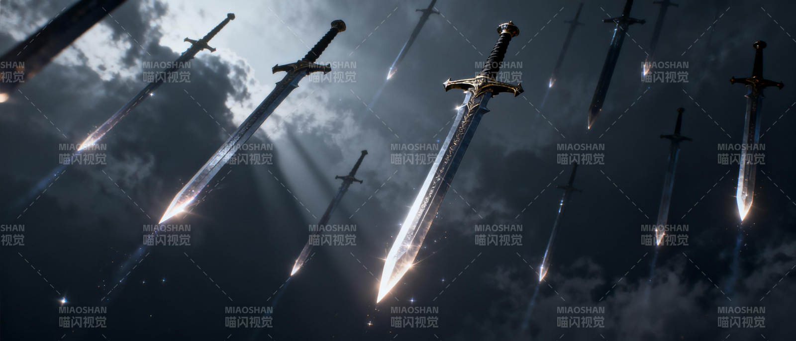 剑雨破空图片