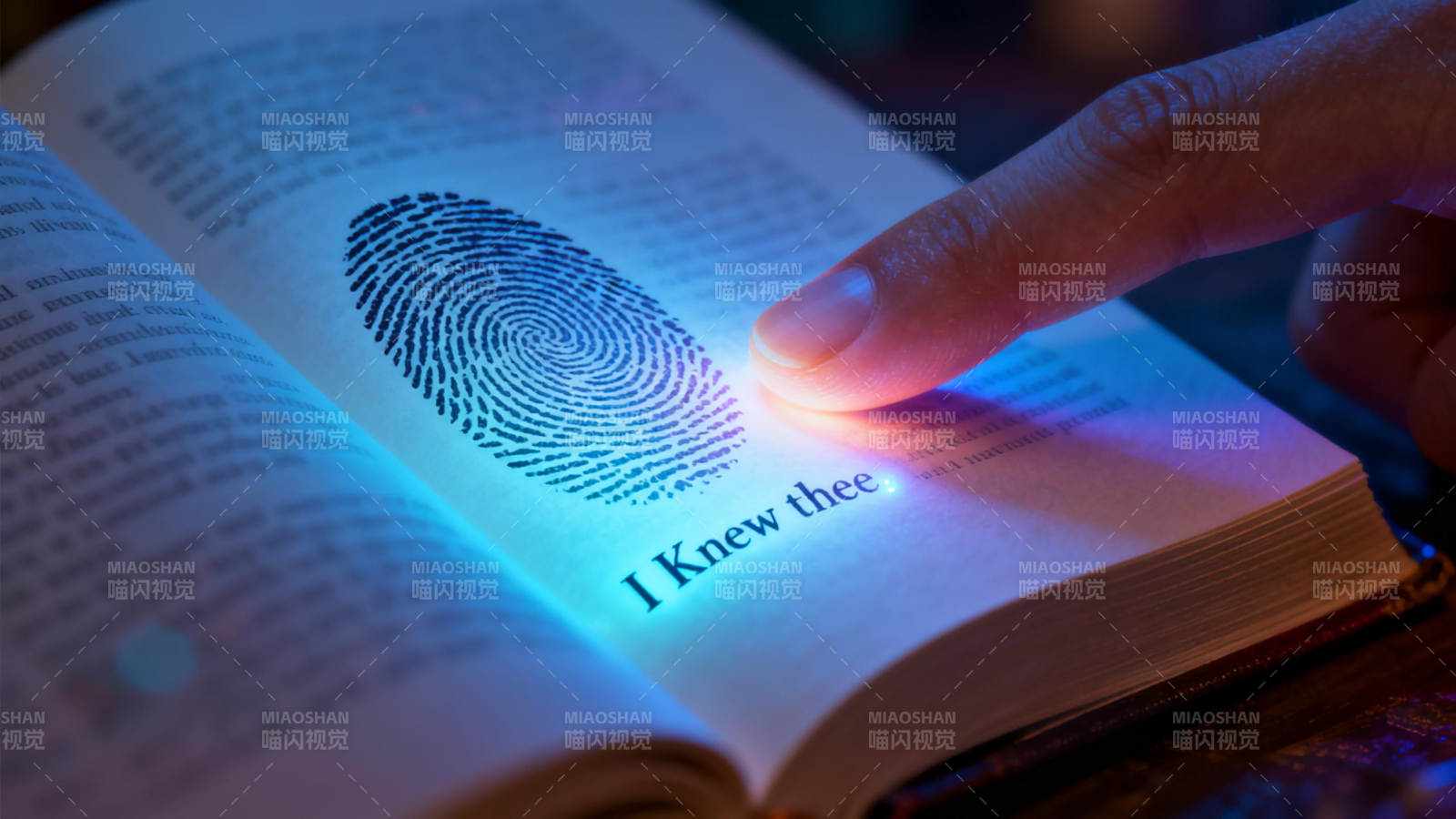 指纹书页上的秘密图片