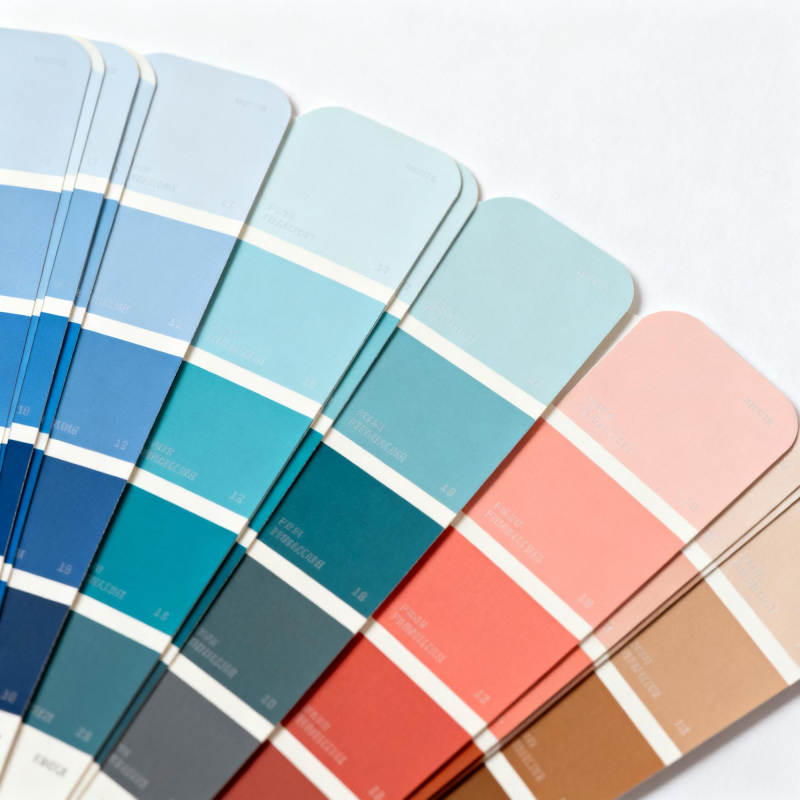 色彩搭配卡图片