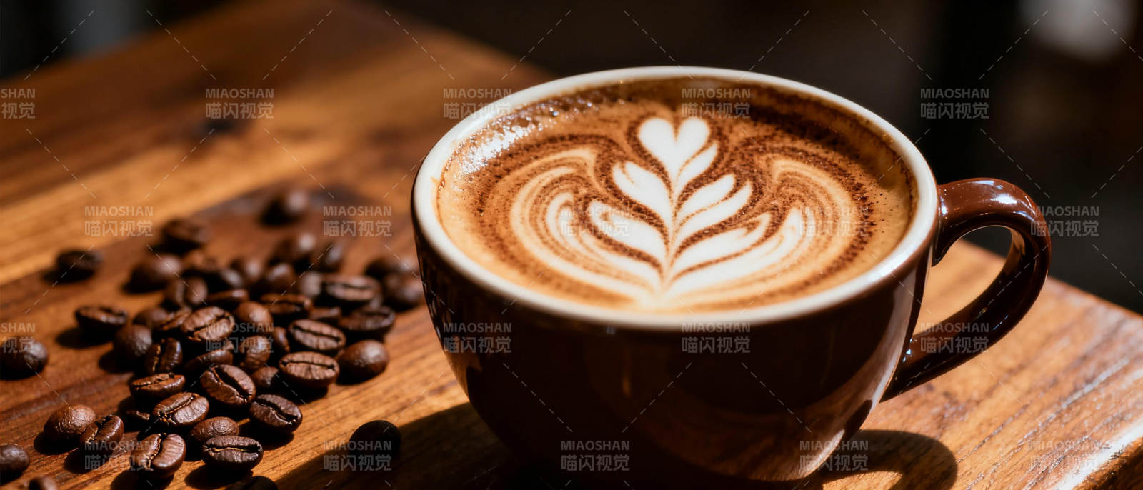 咖啡拉花艺术图片