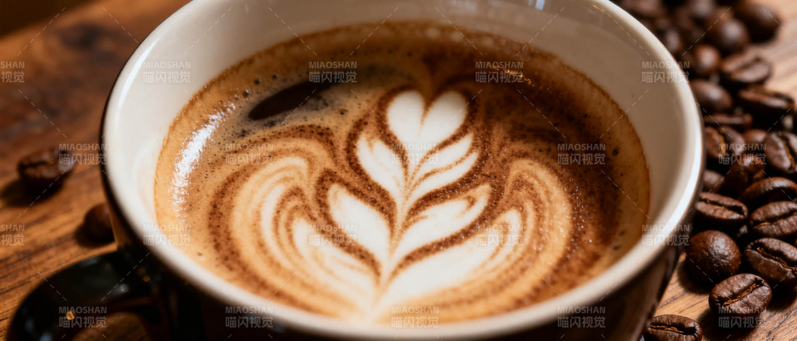 咖啡拉花艺术图片