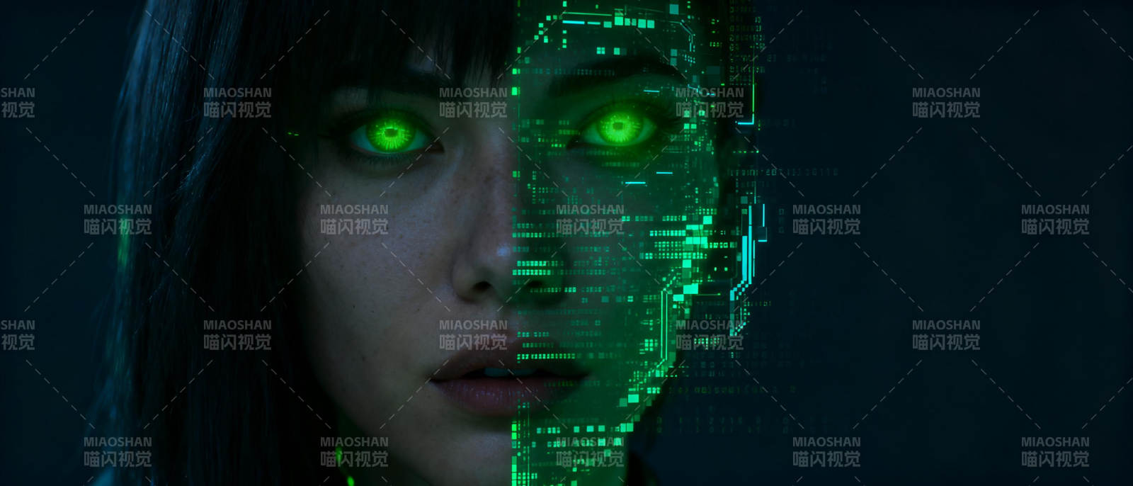 赛博朋克之眼图片