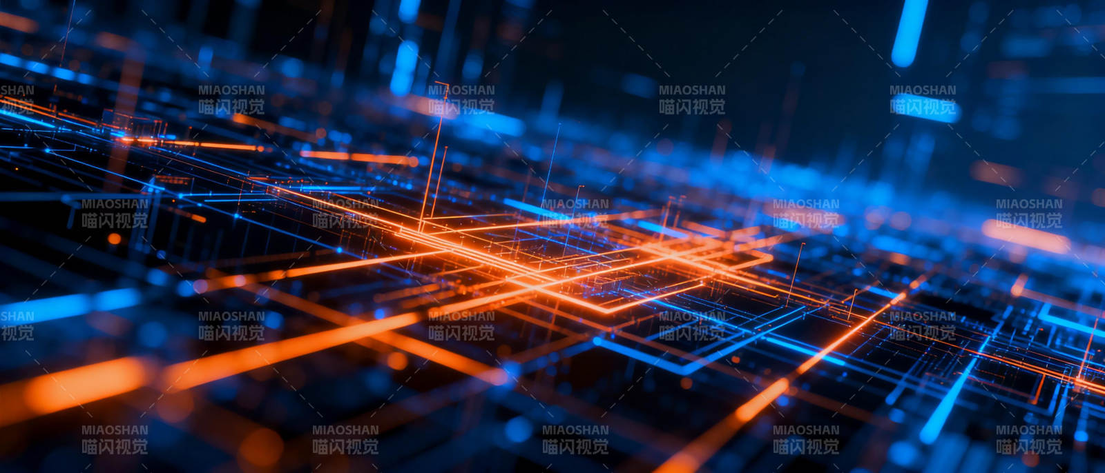 数字网络未来图景图片