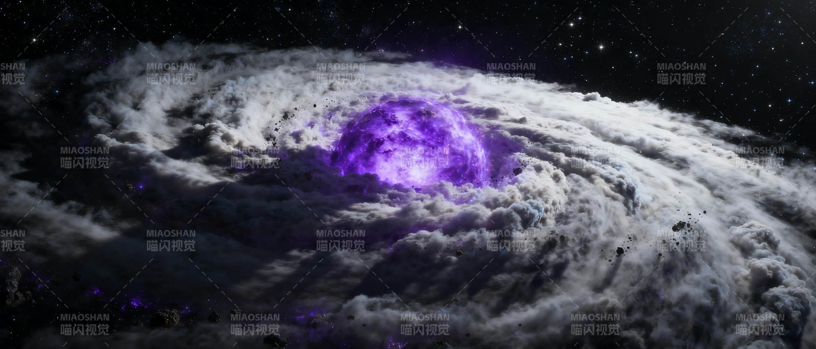 紫星旋涡图片
