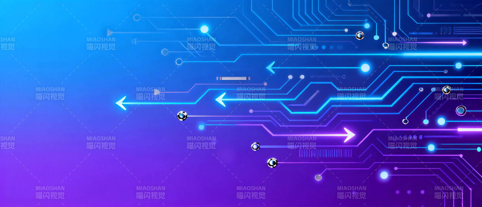 科技电路光效图片