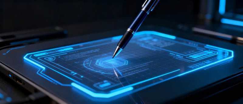 科技笔触未来图片