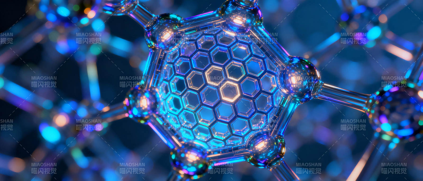 纳米结构分子模型图片